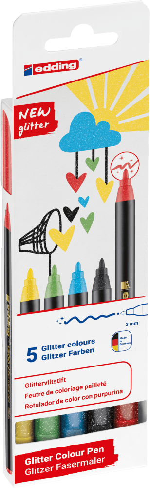 edding-1200-glitter-colour-pen-assorted-basic-5pcs-set---001