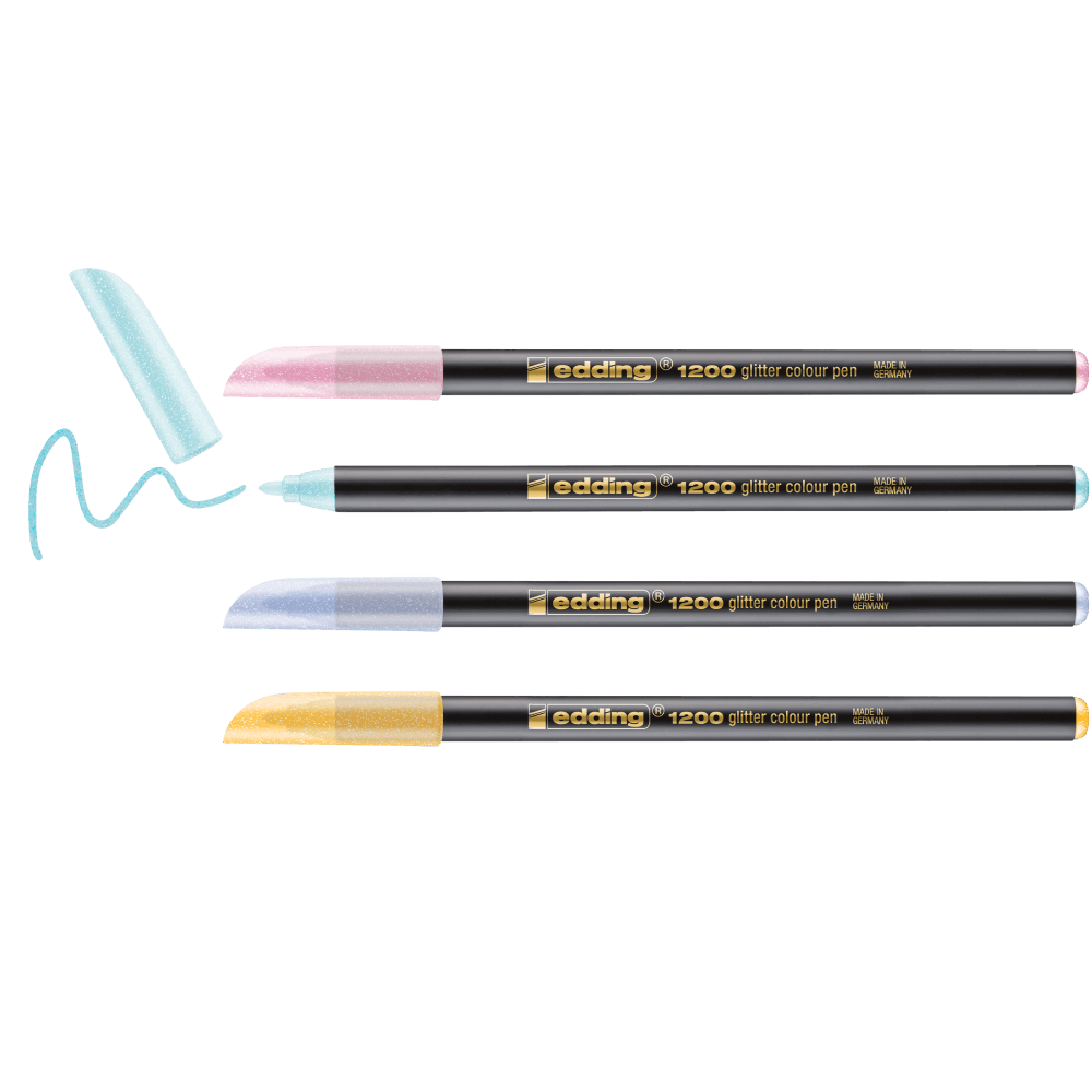 edding-1200-glitter-colour-pen-assorted-pastel-4pcs-set---E01