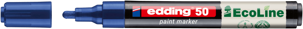 edding-50-EcoLine-water-based-paint-marker-blue---001