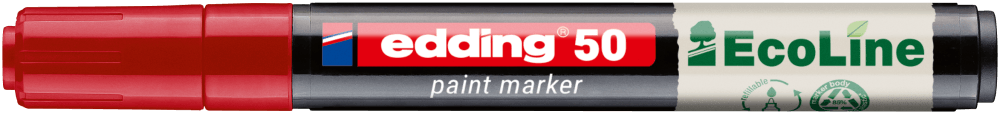 edding-50-EcoLine-water-based-paint-marker-red---002