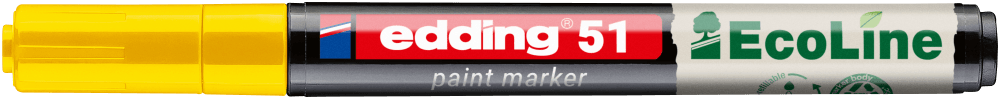edding-51-EcoLine-water-based-paint-marker-yellow---002