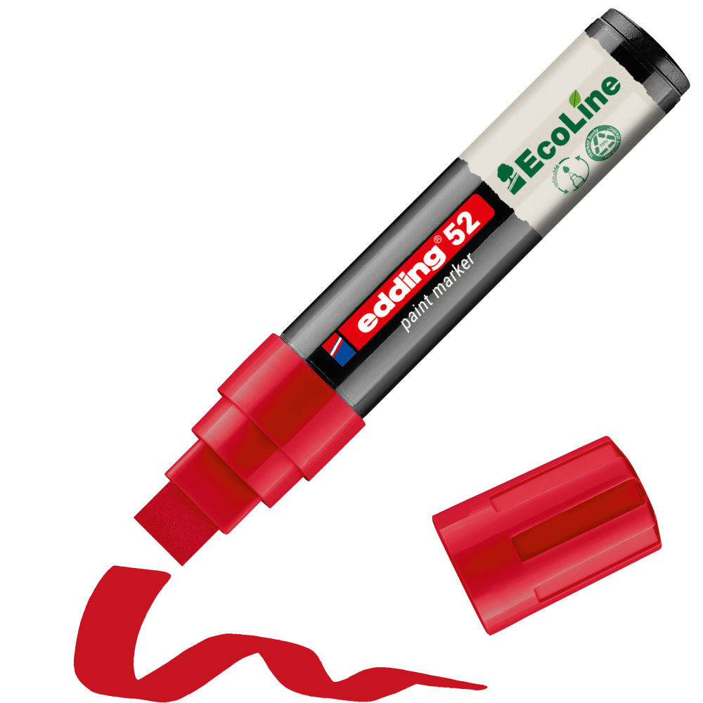 edding-52-EcoLine-water-based-paint-marker-red---E01