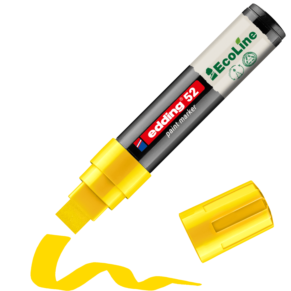 edding-52-EcoLine-water-based-paint-marker-yellow---E01
