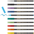 edding-1340-glitter-brush-pen-assorted-10pcs-set---E01