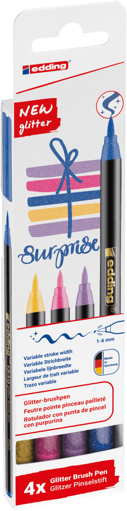 edding-1340-glitter-brush-pen-assorted-4pcs-set---001