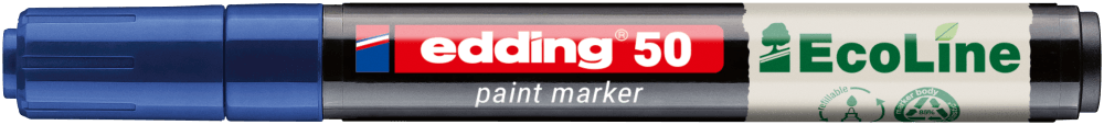 edding-50-EcoLine-water-based-paint-marker-blue---002