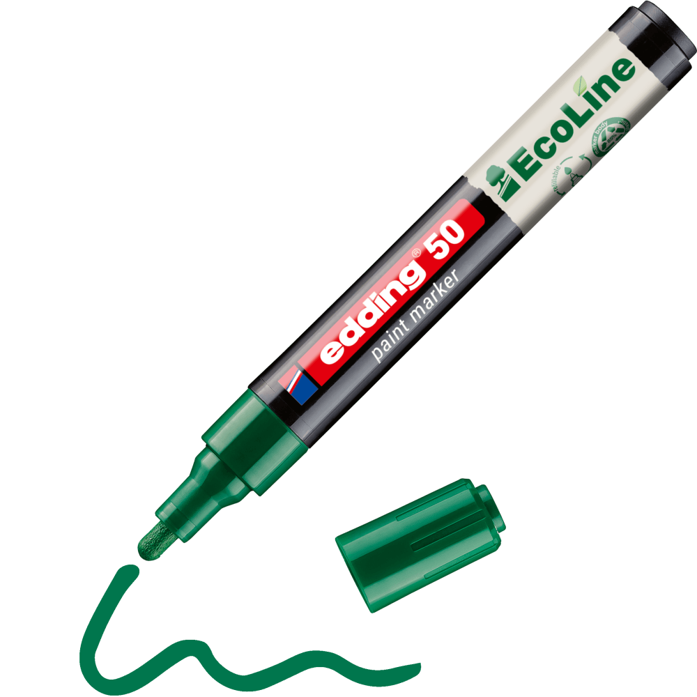 edding-50-EcoLine-water-based-paint-marker-green---E01