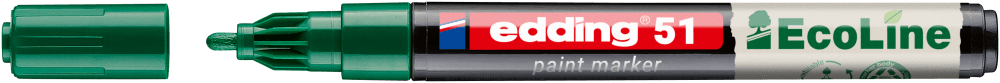 edding-51-EcoLine-water-based-paint-marker-green---001