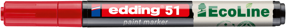 edding-51-EcoLine-water-based-paint-marker-red---002