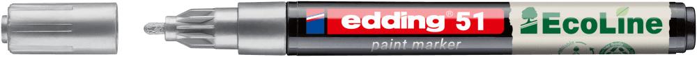 edding-51-EcoLine-water-based-paint-marker-silver---001