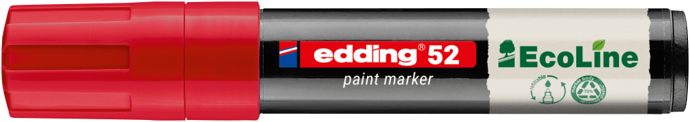 edding-52-EcoLine-water-based-paint-marker-red---002