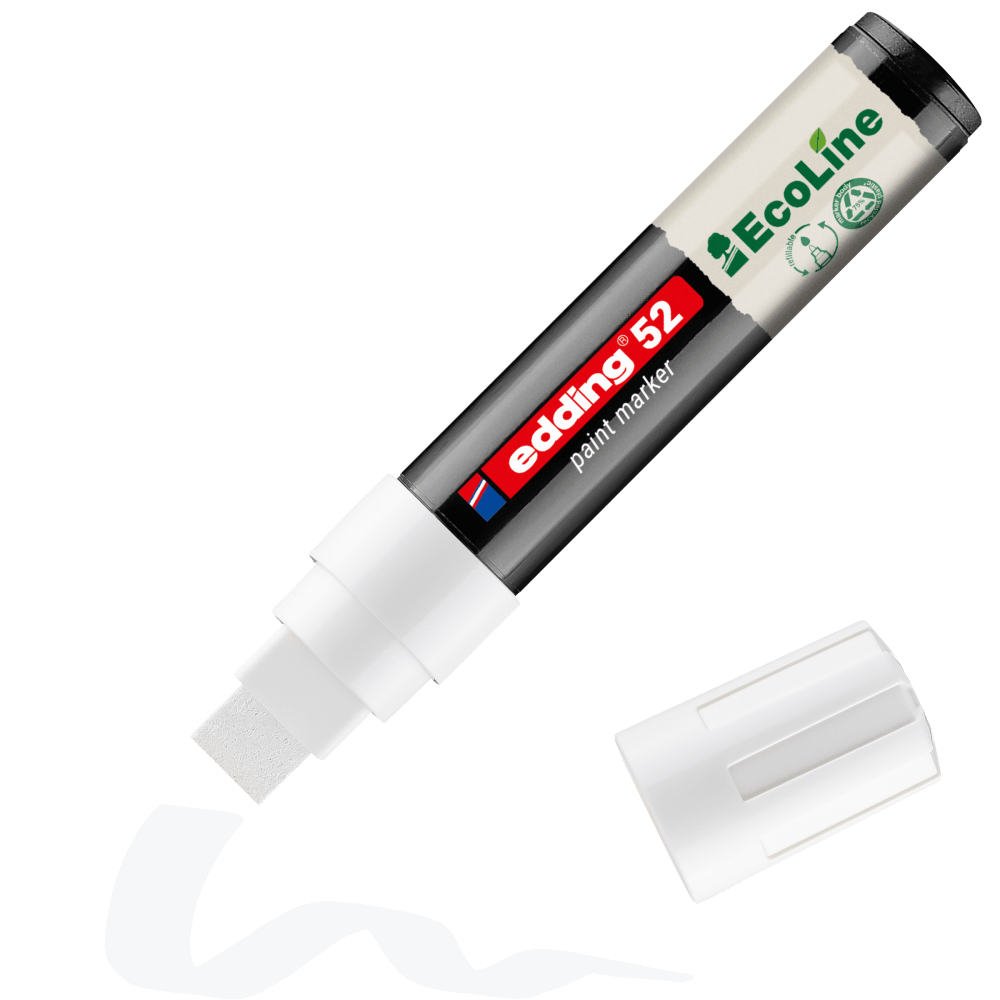 edding-52-EcoLine-water-based-paint-marker-white---E01