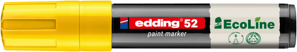 edding-52-EcoLine-water-based-paint-marker-yellow---002